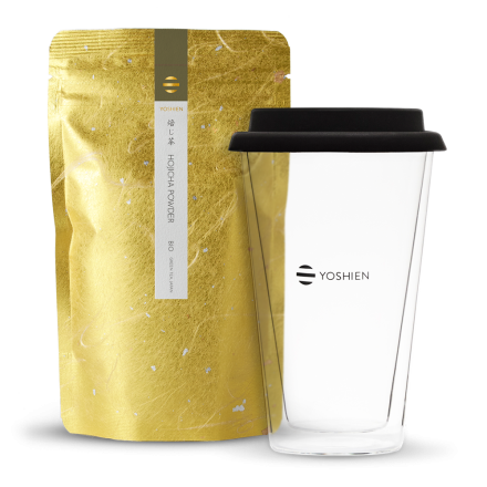 Coffret verre Hojicha Latte