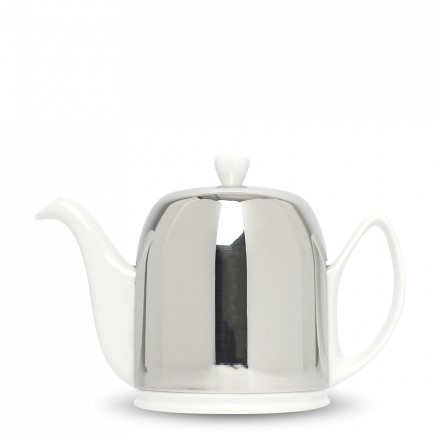 Degrenne Porcelain Teapot Salam White 6 Cups