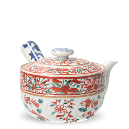 Kyusu Kiyomizu en porcelaine Horie-Akacho