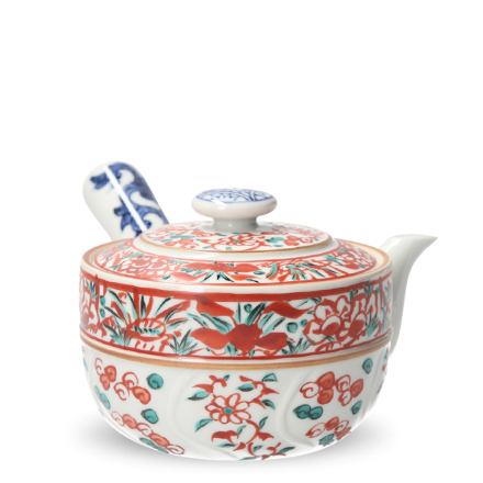 Kyusu Kiyomizu en porcelaine Horie-Akacho