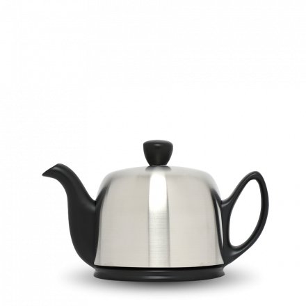 Degrenne Porcelain Teapot Salam Black 2 Cups
