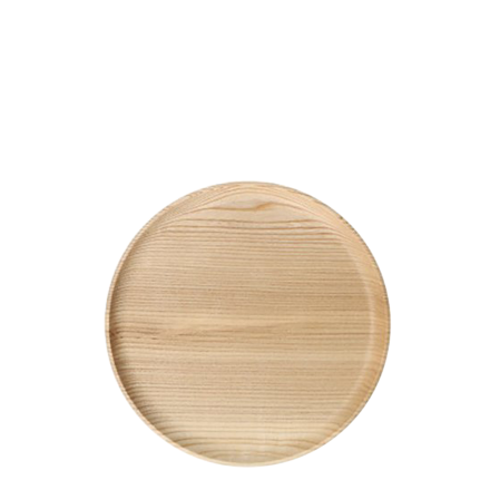 WOODEN JAPANESE TEA TRAY GATO MIKIO TSURARI
