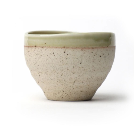 Tasse à thé japonaise en argile Rokurome