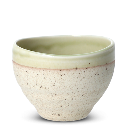 Tasse à thé japonaise en argile Rokurome
