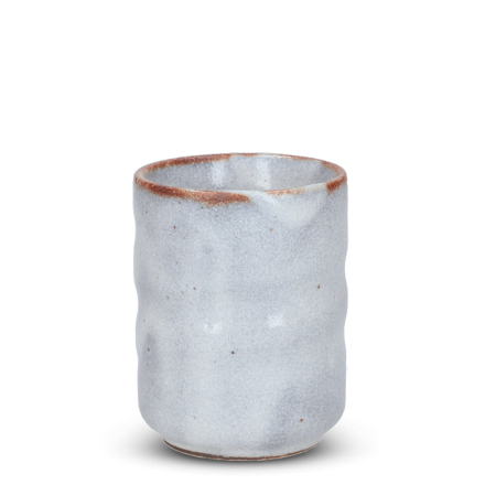 Japanese Clay Teacup Shino Naga