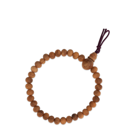 Sandelholz Gebetsperlen Armband S