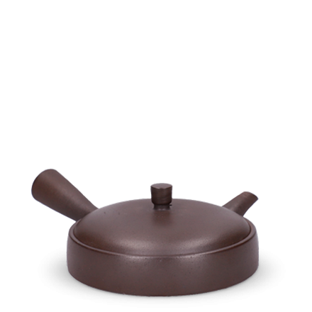 Kyusu Tokoname Jinshu Hira brun M