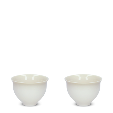 Coffret de tasses à thé M en porcelaine céladon de Jingdezhen