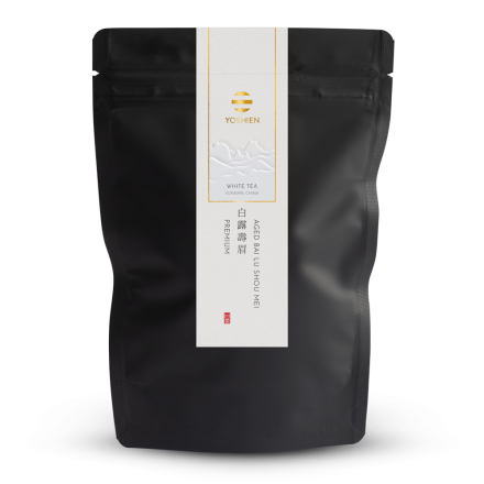 Tablette Baoshan Shou Mei vieilli 2018 Ferme exempte de pesticides Tablette Baoshan Shou Mei vieilli 2018 Ferme exempte de pesticides