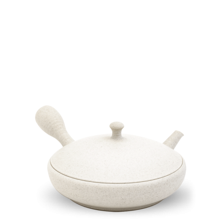 Kyusu Tokoname Junzo Maekawa Shiro blanc