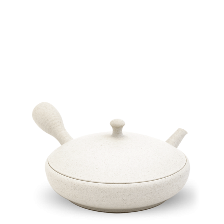 Kyusu Tokoname Junzo Maekawa Shiro blanc