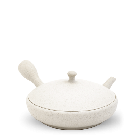 Kyusu Tokoname Junzo Maekawa Shiro blanc