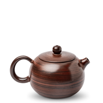 Théière Nixing motif bois