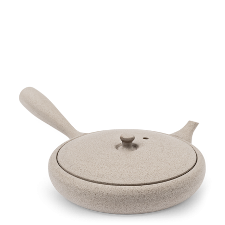 Kyusu Tokoname Jinsui Toki Hira Grey