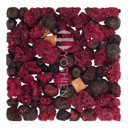 Dragon Fruit Blueberry Caramel Edible Tea