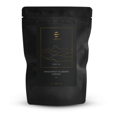 Dragon Fruit Blueberry Caramel Edible Tea Dragon Fruit Blueberry Caramel Edible Tea