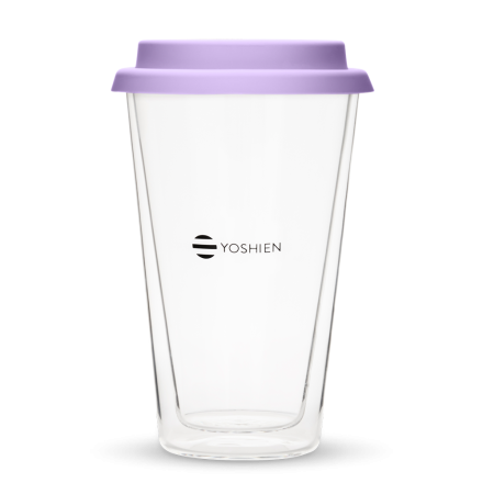Double Wall Glass Lilac