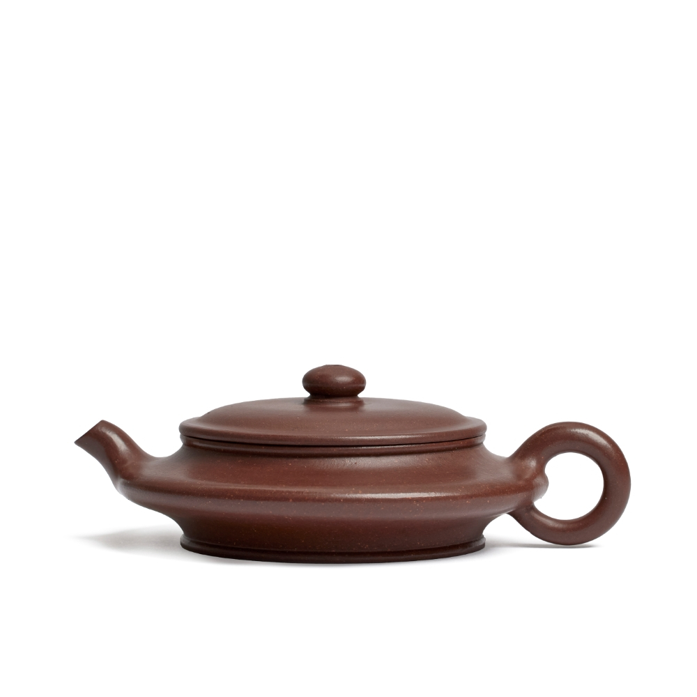 Yixing Teapot Xu Bian Zi Ni, brown 130ml