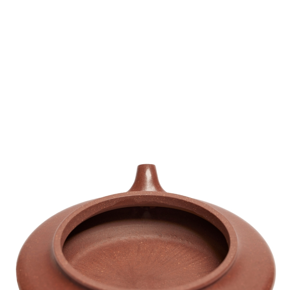 Yixing Teapot Xu Bian Zi Ni, brown 130ml