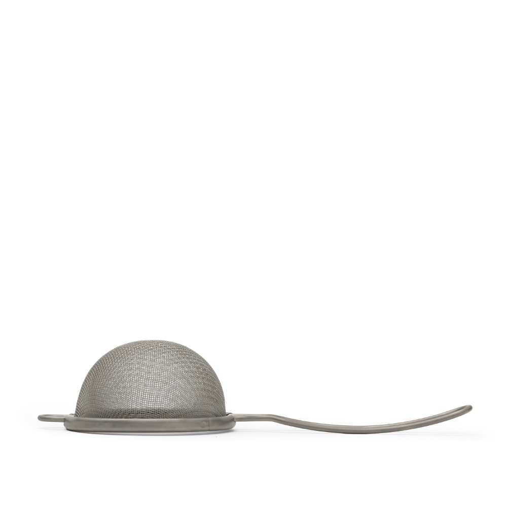 Matcha Sieb Stahlgrau