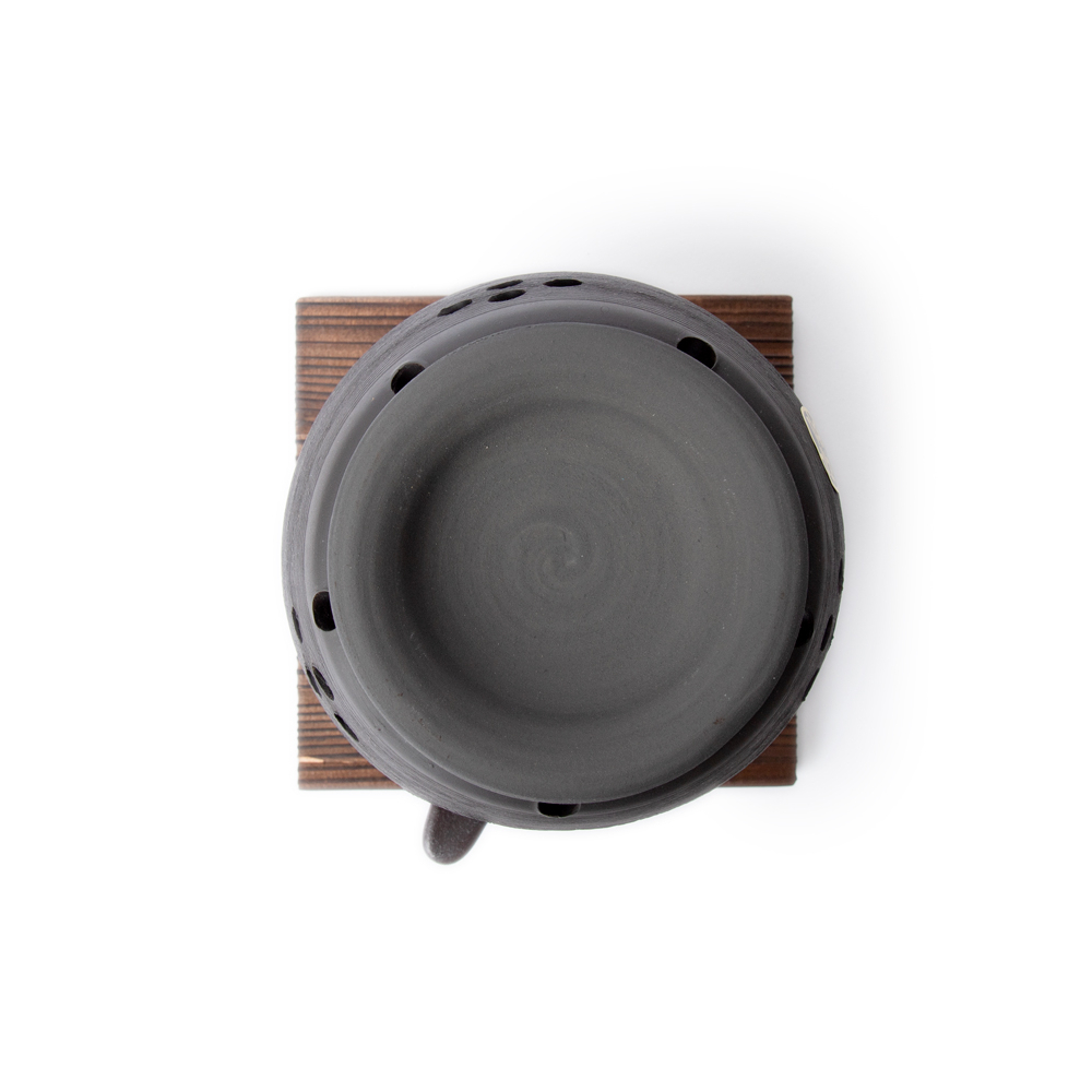 Incense Burner Tea & Gentle Glowing Black