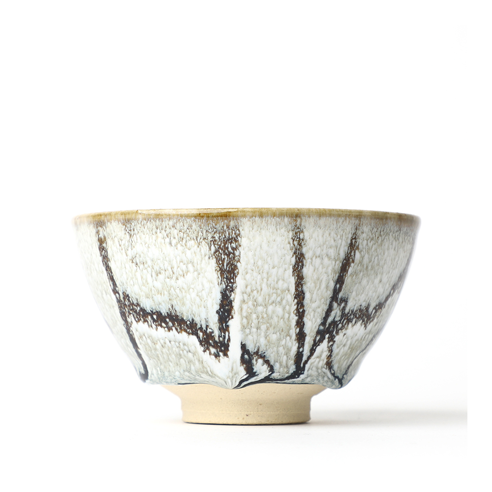 Japanese Matcha Tea Bowl: Mange-Yuteki, Studio Yanagi 柳窯