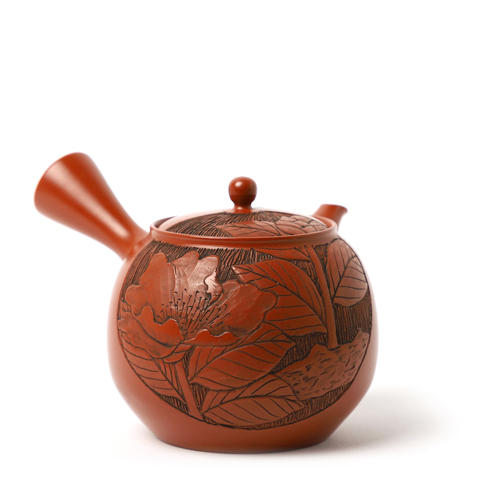 kouchanです Japanese teapot Kyusu Tokoname Soko Botan Original Vintage 310ml