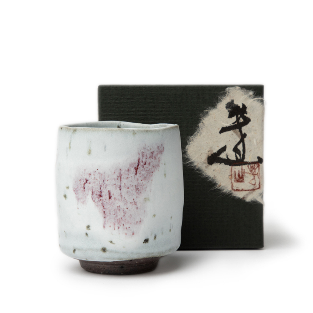 （訳ありセール 格安） Shigaraki Yunomi Hozan 250ml Sekichuka Tanii 食器