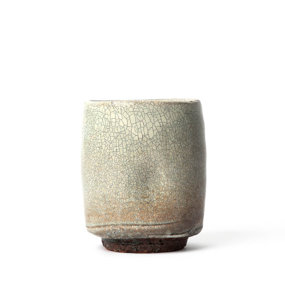 Yunomi Shigaraki Hozan Tanii Hyosetsu Haku 260ml