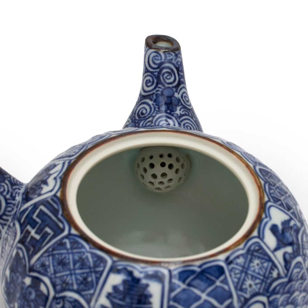 Japanese Tea Service, Ichiraku Kikubori Shonzui