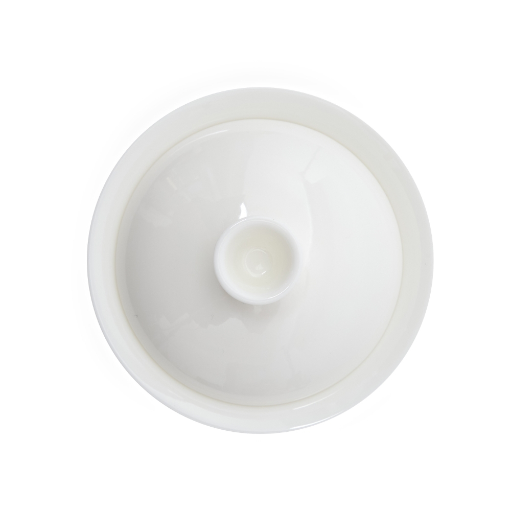 Gaiwan Dehua Porcelain Glossy White