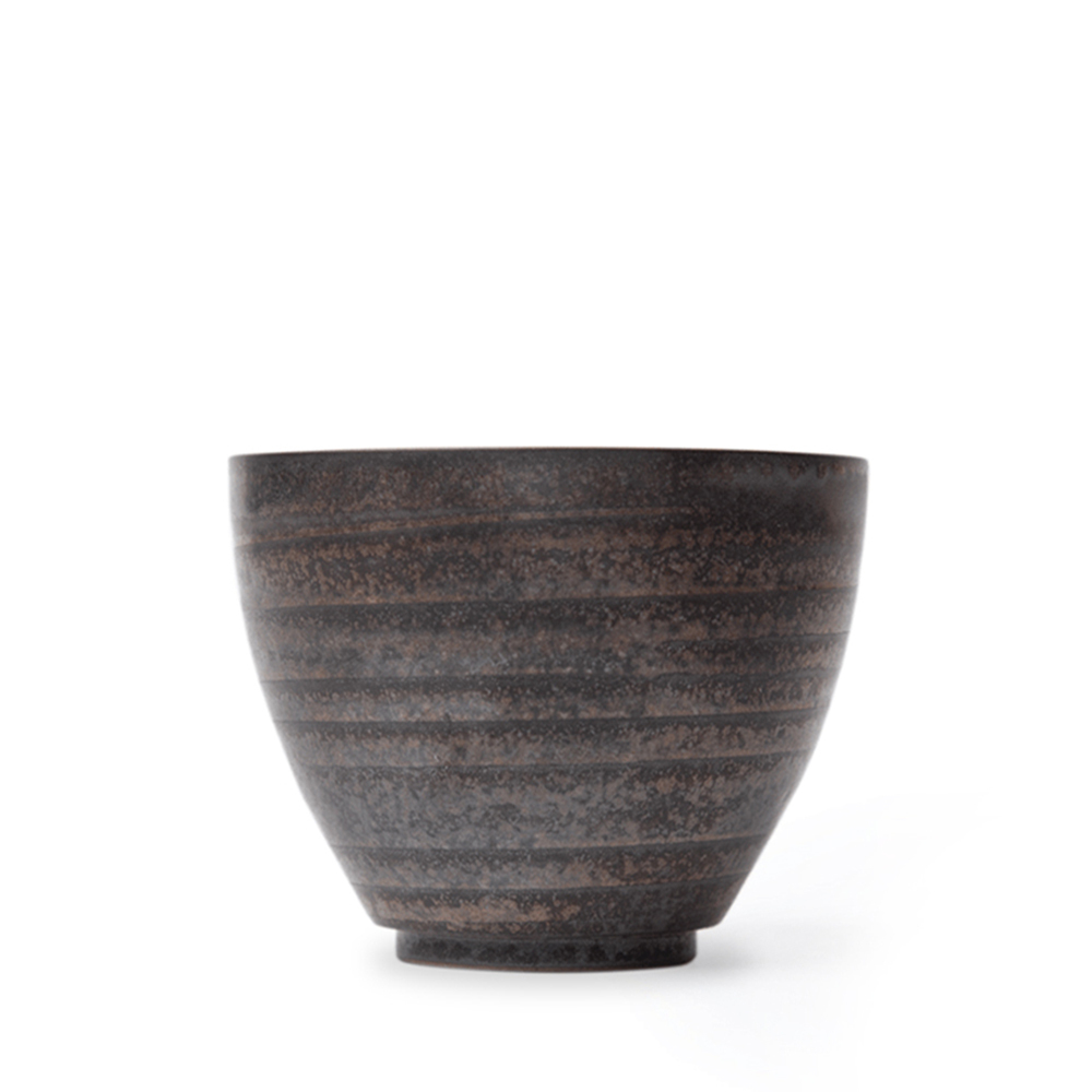 Tasse à thé Jingdezhen à glaçure métallique