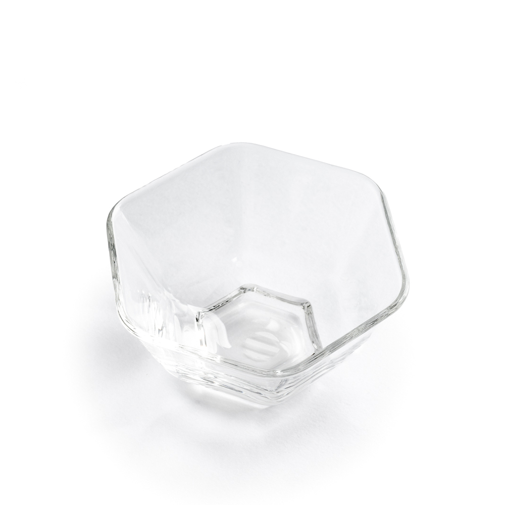 Glas Teetasse Yoshi en Xue Hua Sechseck  Glas Teetasse Yoshi en Xue Hua Sechseck