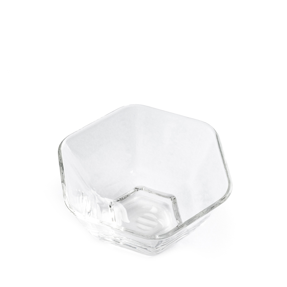 Tasse en verre hexagonale Yoshi En Xue Hua