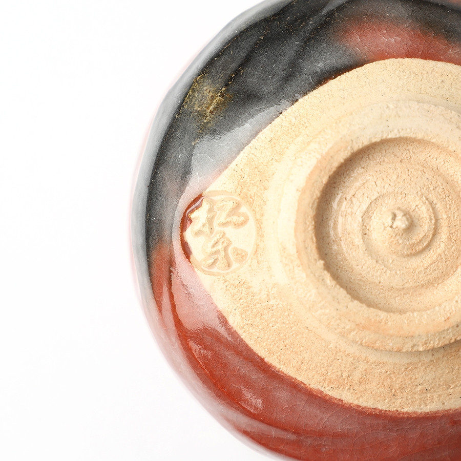 Matcha Schale Aka Raku