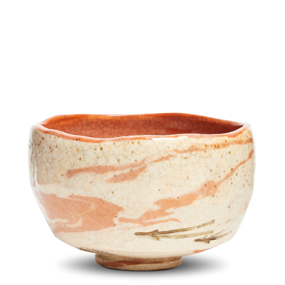 Raku Kichizaemon XII Konyu Chawan Aka-Raku Raku Kichizaemon XII Konyu Chawan Aka-Raku