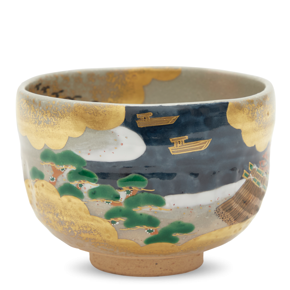 Matcha Bowl Genji Monogatari Suma Matcha Bowl Genji Monogatari Suma