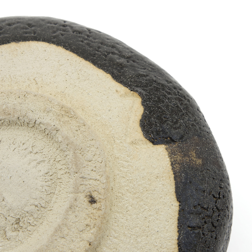 Vintage Chawan Seto-guro Kato Kozo #2