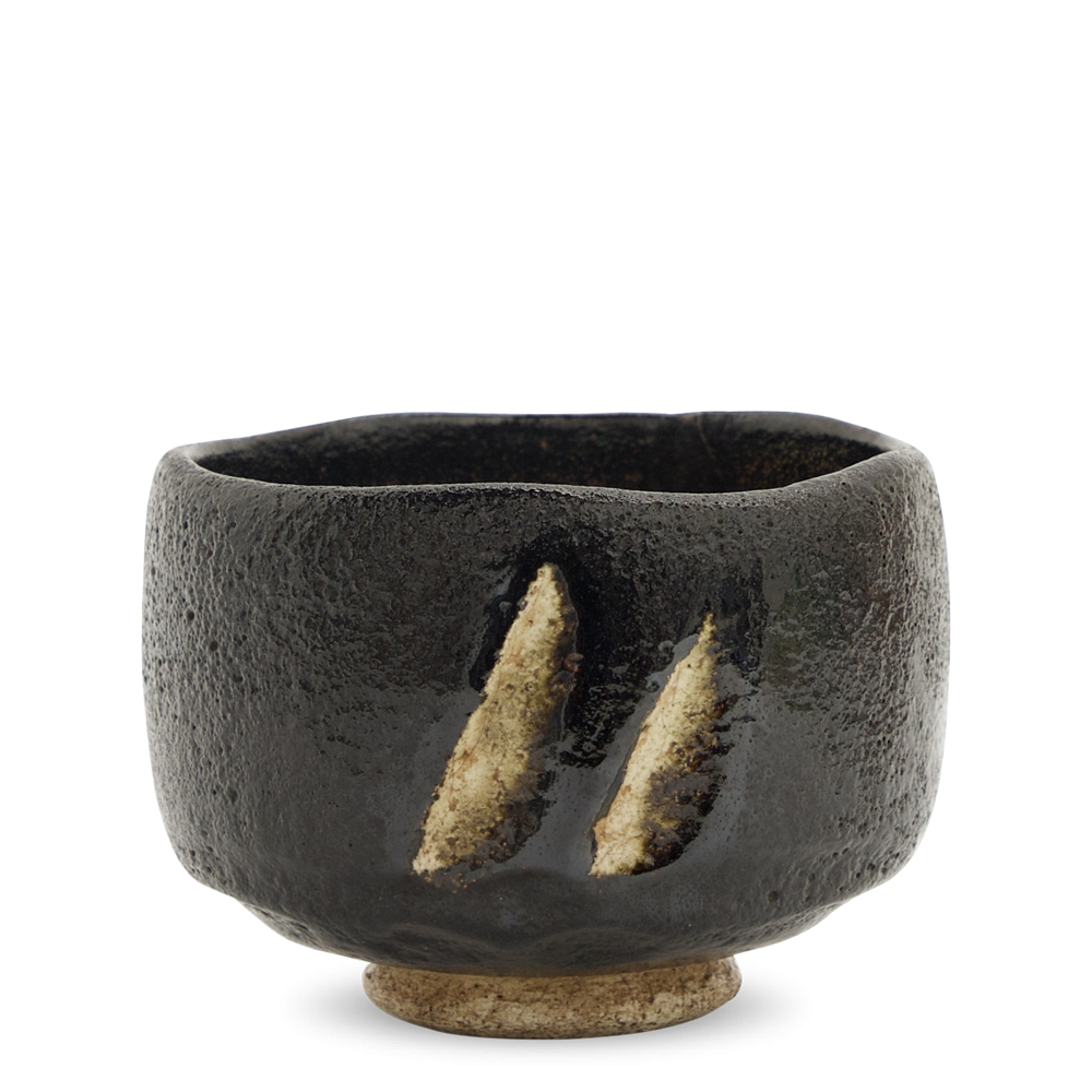 Raku Kichizaemon VI Sanyu Chawan Kuro-Raku