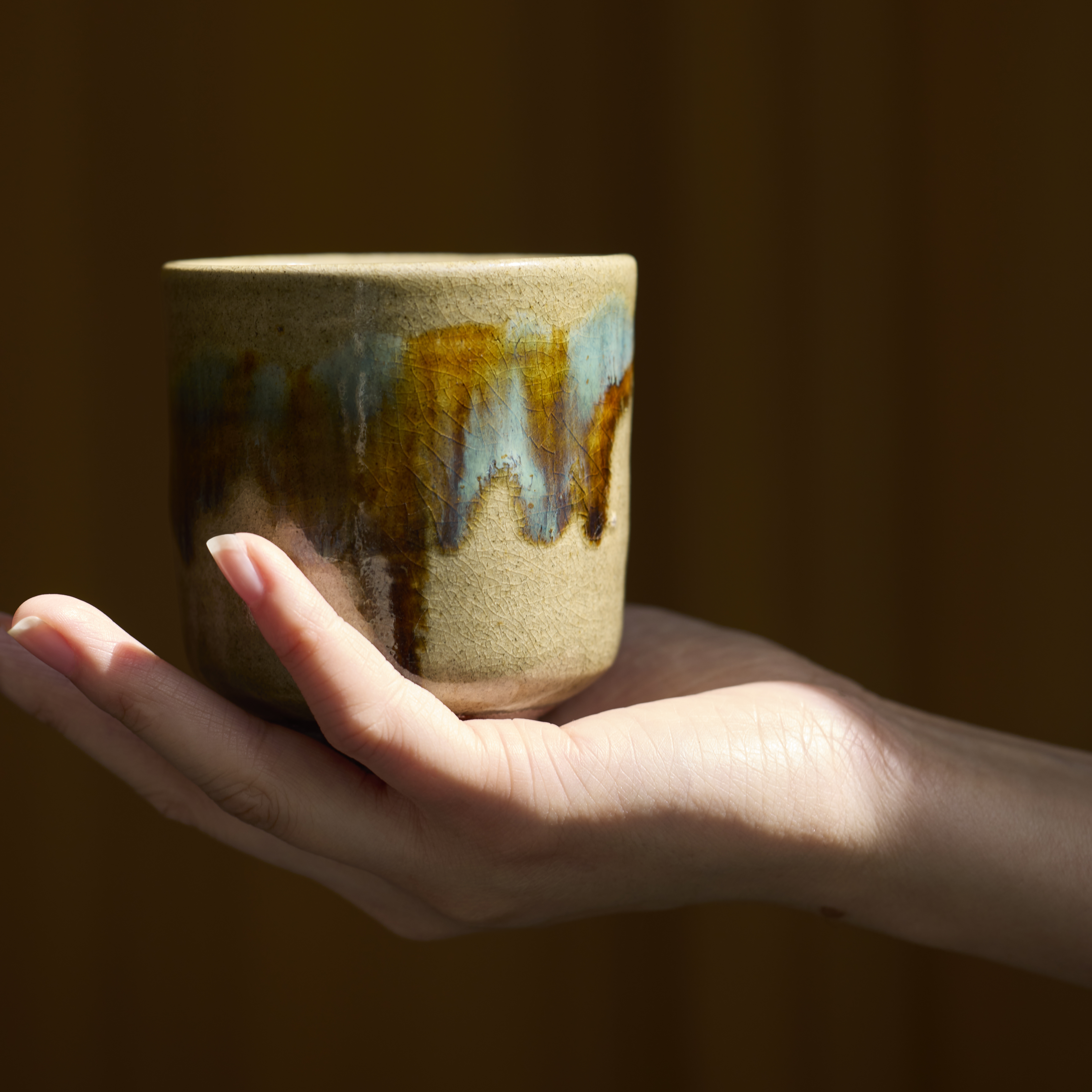 Tasse à thé Yunomi Ryumonji Sansai