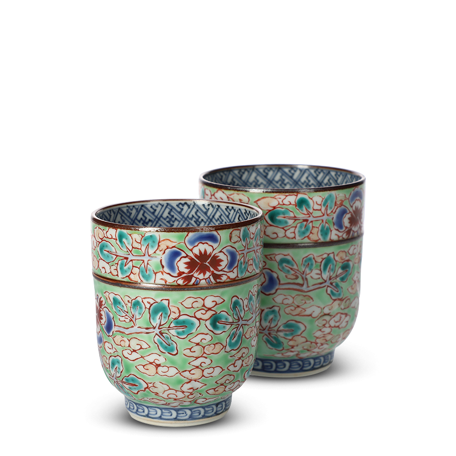 Teetassen Set Japan Porzellan Ichiraku Hiwakaun