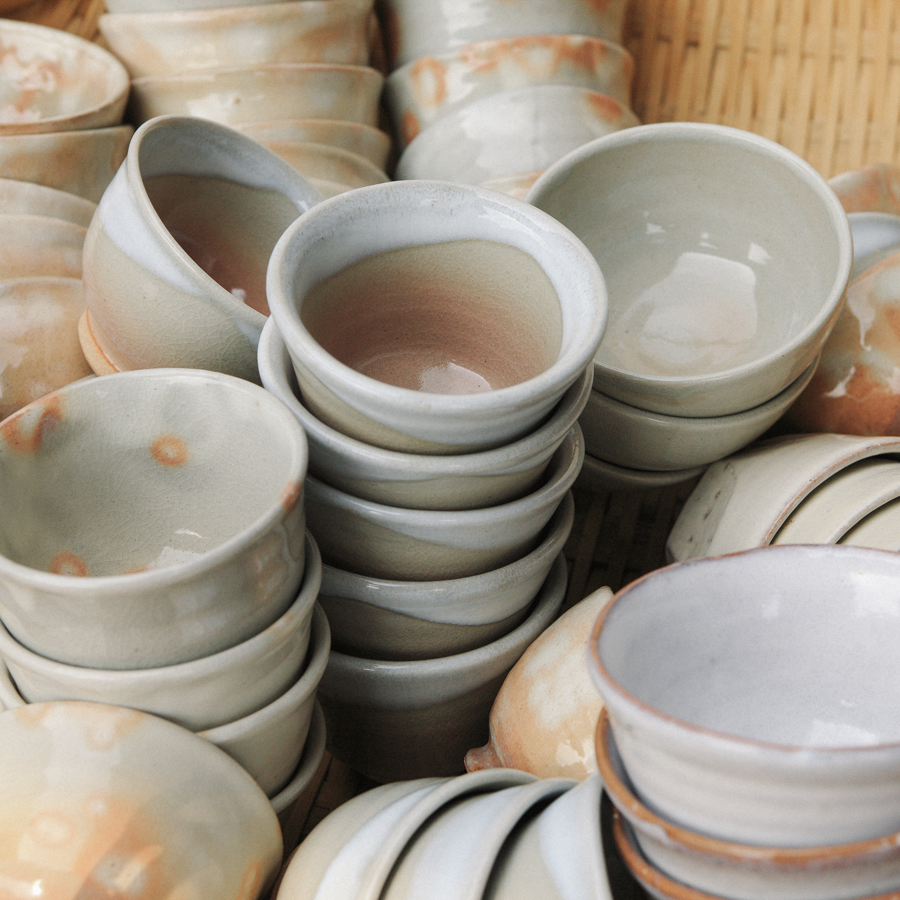 Coffret de tasses à thé japonaises Hakuyū Kumidashi coffret de 5 pièces