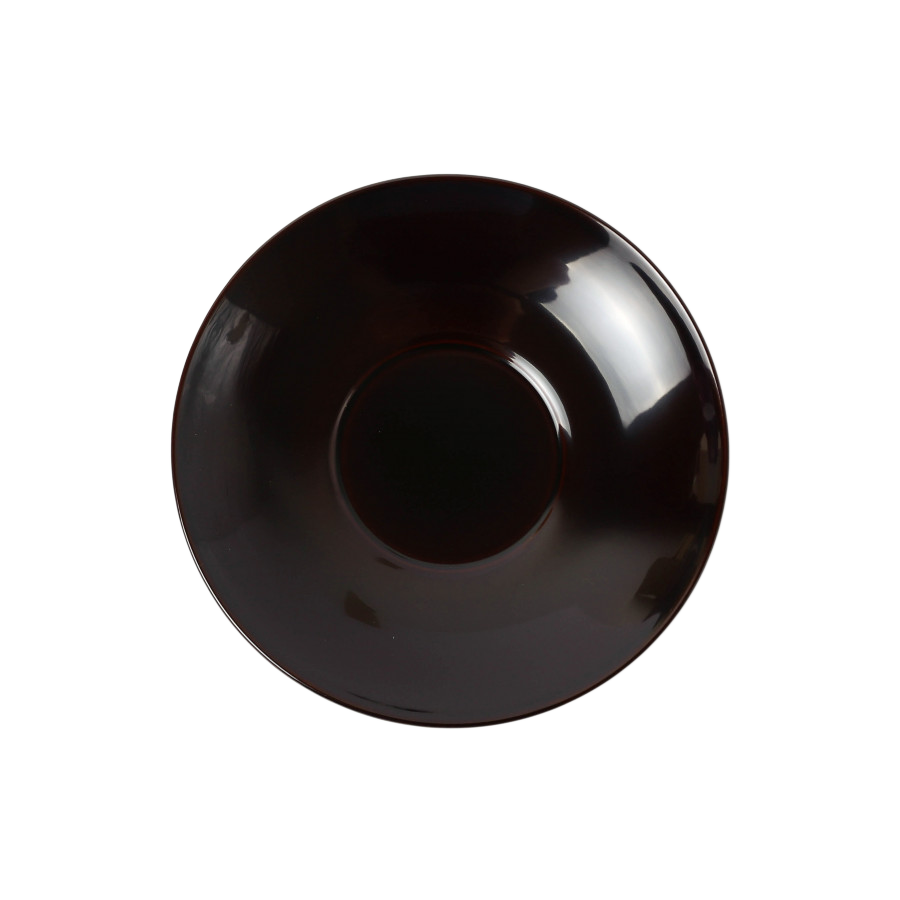 Chataku Urushi Saucer Daruma Tame