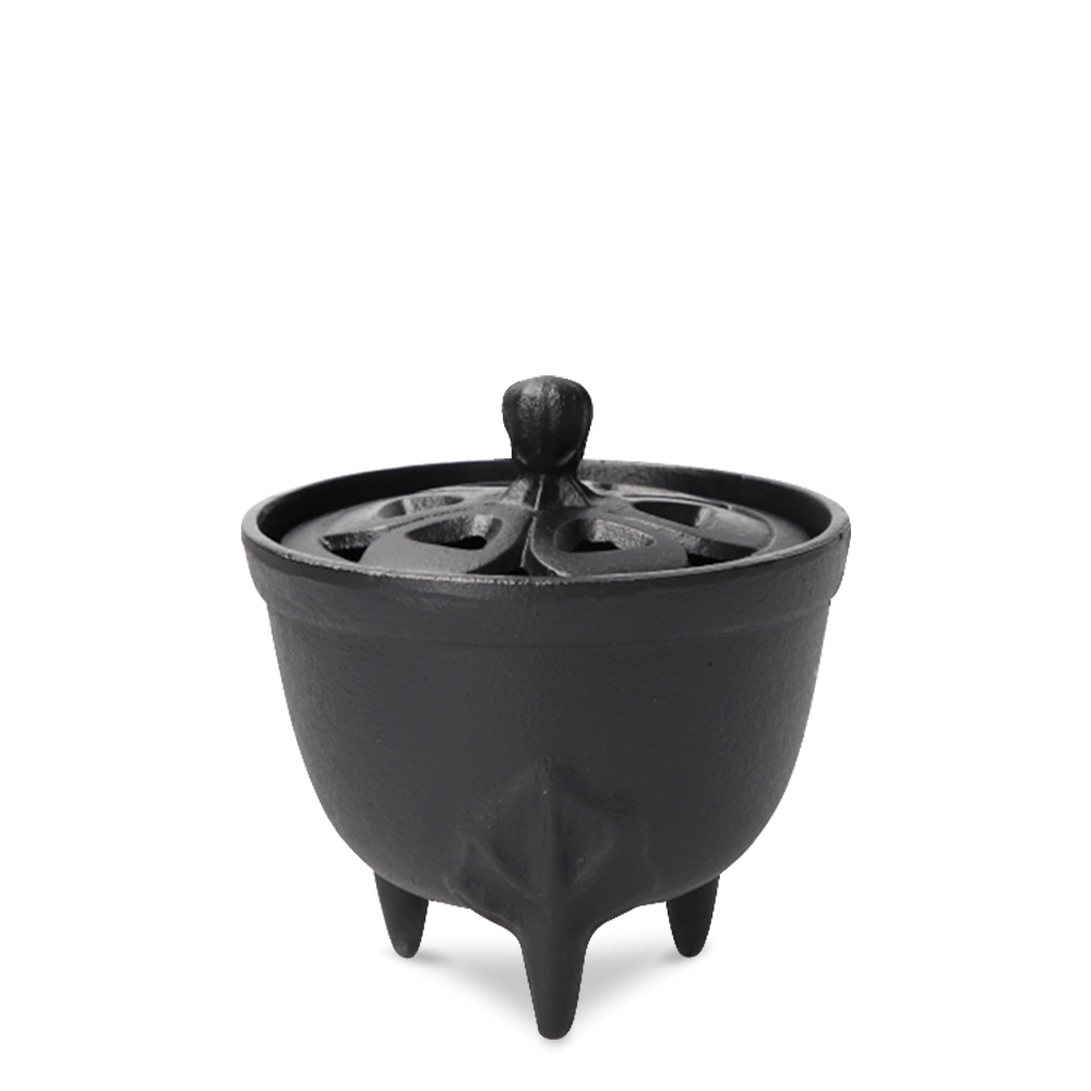 Iwachu Incense Burner Hanabira Kuro