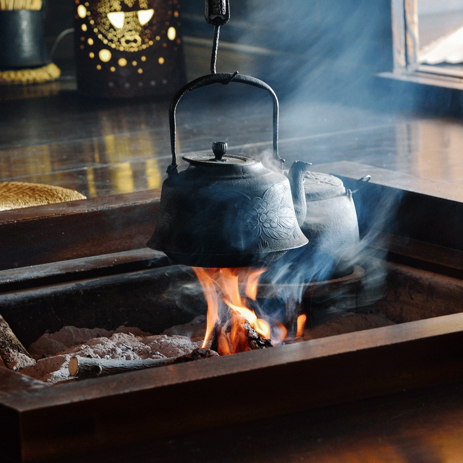 Cast Iron Wok Japanese Wok L