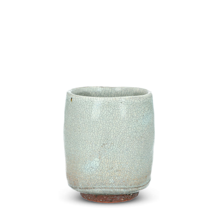 Teacup Yunomi Shigaraki Hozan Tanii Hyosetsu Haku