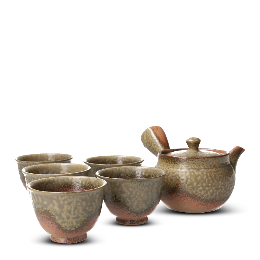 Kyusu Tokoname Isshin Irabo Set Kyusu Tokoname Isshin Irabo Set