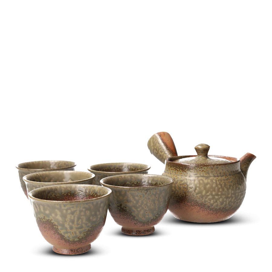 Coffret Kyusu Tokoname Isshin Irabo