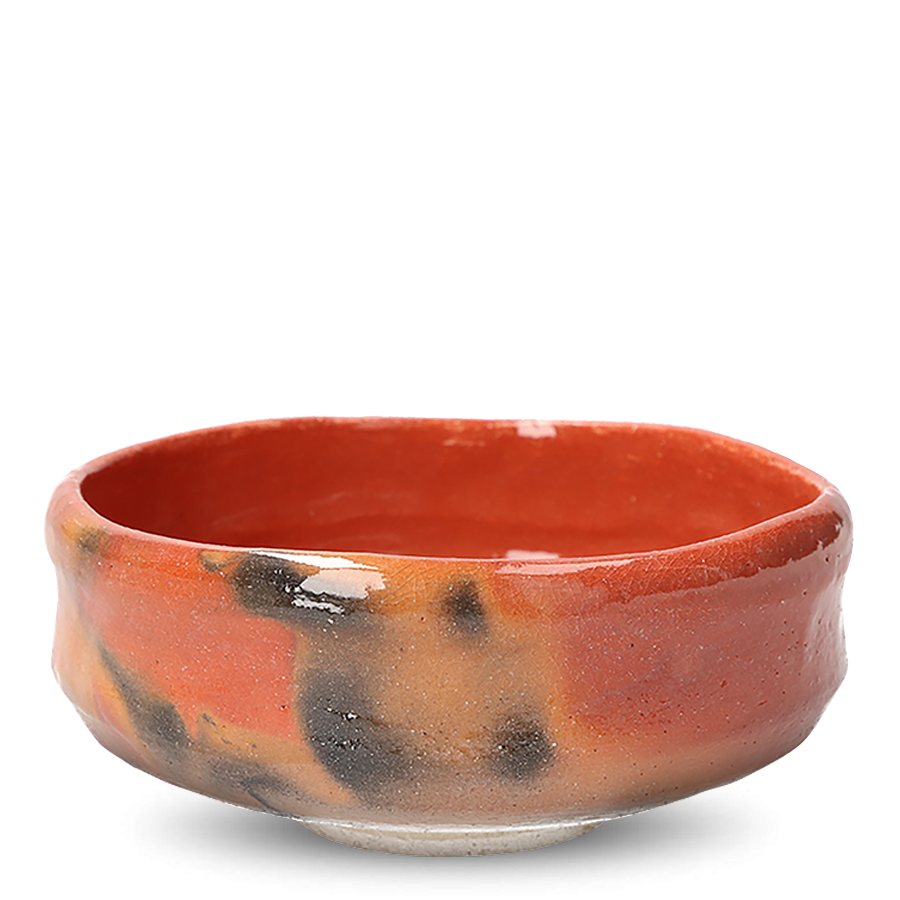 Matcha Bowl Raku Zuisho Aka