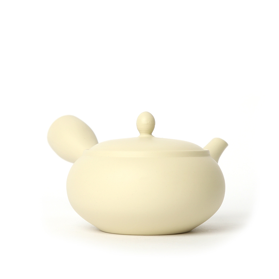 Kyusu Tokoname Morimasa Shiro Kyusu Tokoname Morimasa Shiro